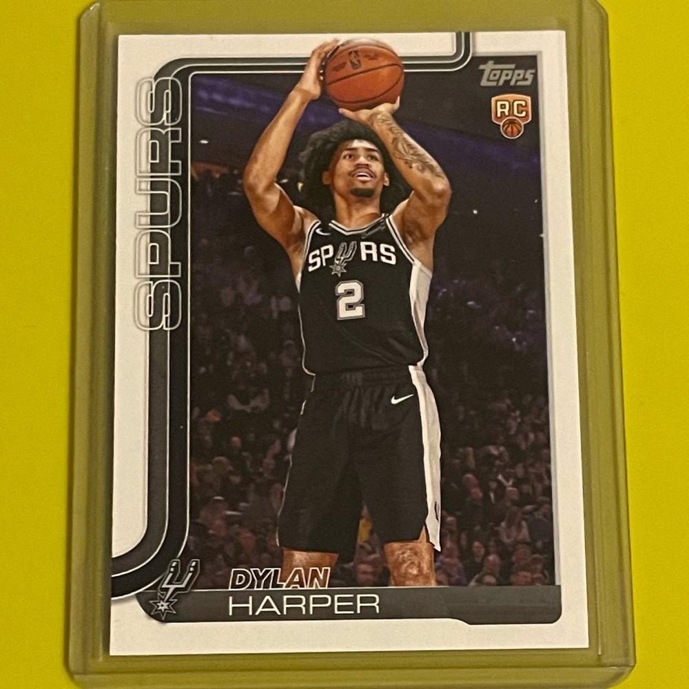 Dylan Harper #202 [Rookie] 2025-26 Topps Basketball Trading Card